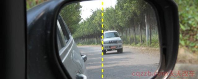 后视镜判断后车距离(后视镜角度如何调节) 第1张