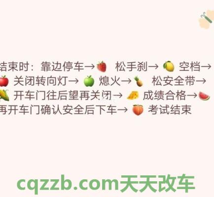 简单说说:科目三 上车准备_什么是科目三 上车准备 第2张