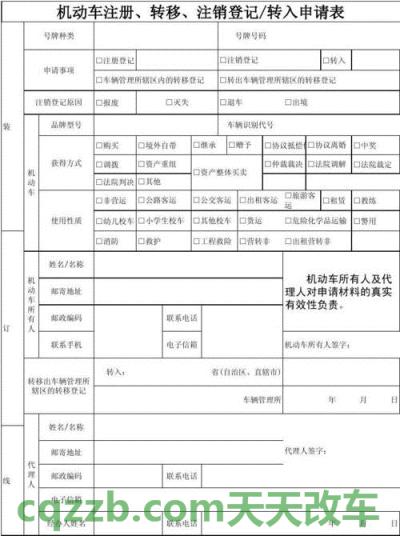 汽车分享：什么是机动车注册登记_交通问题