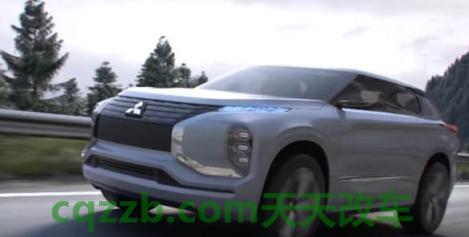 有用：三菱采用类似概念设计的下一代中型SUV 三菱的另一款汽车将作为SUV复苏  第3张