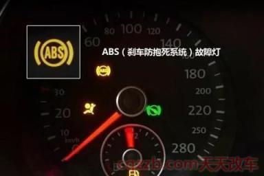 车的故障灯图标(汽车故障灯图标大全)  第6张