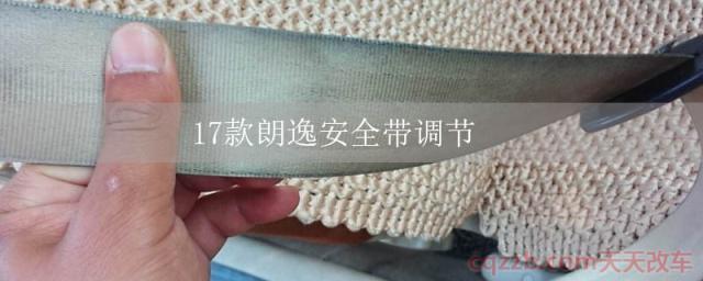 17款朗逸安全带调节()