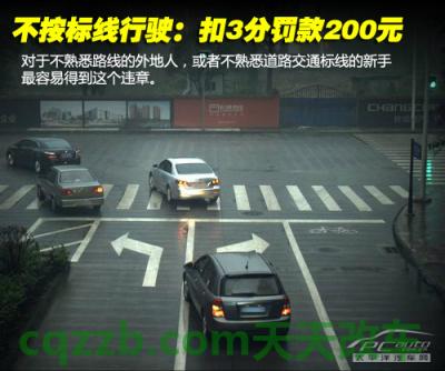 车回答：常见违章扣分_什么是常见违章扣分  第13张