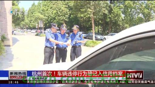 车回答：杭州违章停车怎么处理_交通问题