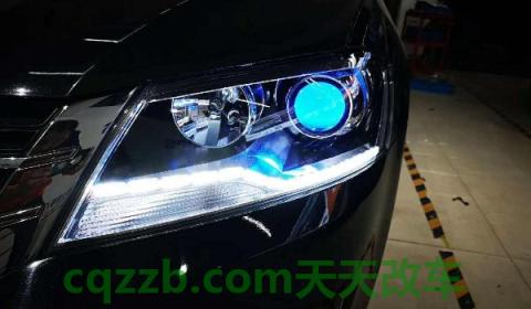 卤素透镜可以装led灯吗？(车辆改装透镜合法吗)  第3张
