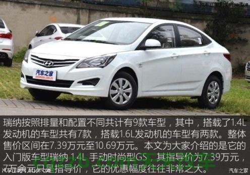 车问答：现代瑞纳百公里油耗是多少 现代瑞纳现在最低多少钱  第2张