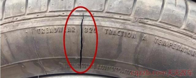 车胎侧面划了个口子还能补吗(轮胎侧面有伤容易爆胎)  第1张