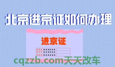 新车牌进京证通过不了怎么办(办理进京证的车辆需要哪些手续)  第3张