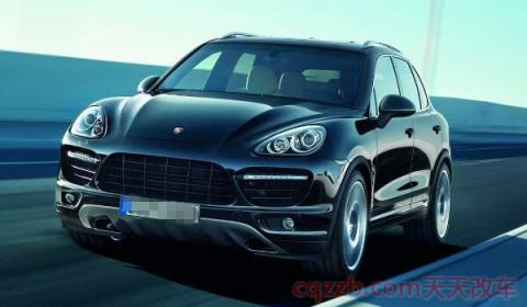 c开头一串英文的后车标(卡宴的外观) 第3张