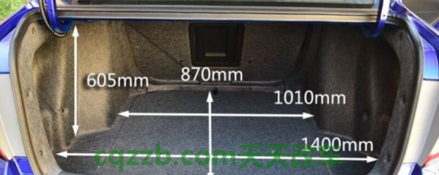 广汽新能源AionS后备箱尺寸大小(广汽新能源AionS储物空间)