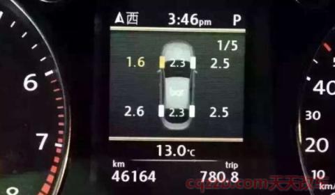 打气筒打汽车轮胎好打吗(怎样有效的监测车辆胎压)  第2张