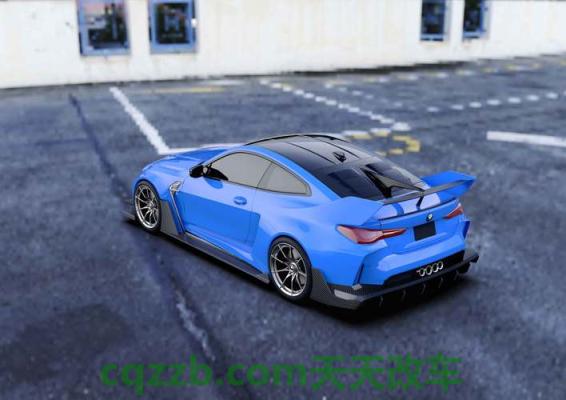 汽车知识：宝马M4Overlander概念车看起来绝对疯狂 宝马M4轿跑车炫耀大规模格栅