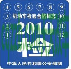 疑问：机动车年检标志怎么贴_交通问题  第3张