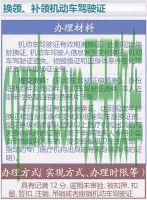 问题：机动车驾驶证申请表_交通业务办理  第2张