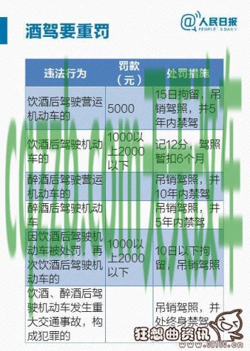 有用：酒后驾驶处罚规定_什么是酒后驾驶处罚规定  第2张