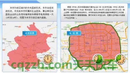 问答：北京外地车限行时间_交通业务办理  第2张