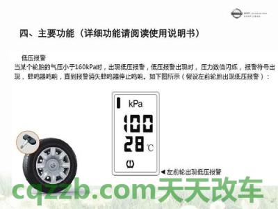 汽车知识：胎压监测系统_什么是胎压监测系统