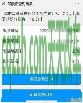 汽车问答：b2驾驶证扣分查询_交通业务办理