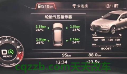 汽车胎压监测怎么看(车辆胎压的正常值是多少)  第2张