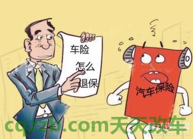 汽车知识:机动车商业险可以退吗_交通问题 第4张