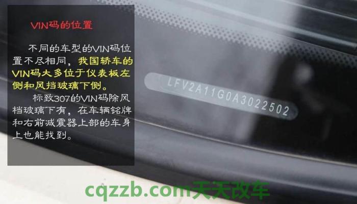 关于：车检尾气检测方法 车架号怎么看生产日期对照表  第2张