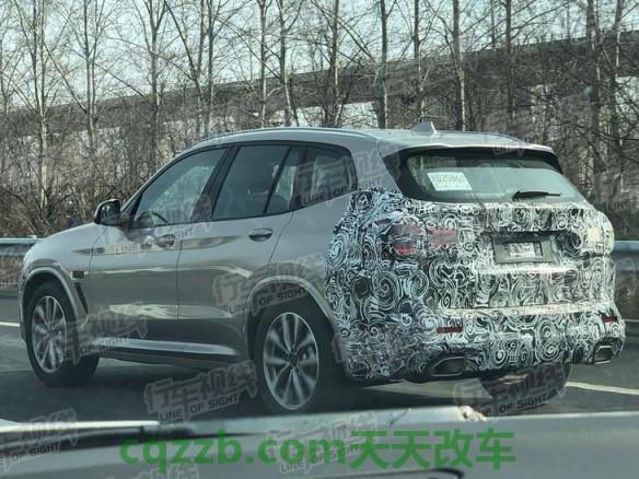 解答汽车：新款宝马M5的泄露版官图 新款宝马X3车型的路试谍照  第2张