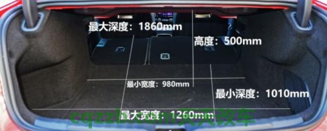 领克03后备箱尺寸大小(领克03配置)  第1张