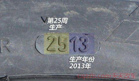 轮胎起包用不用换(轮胎上有生产日期吗)  第3张