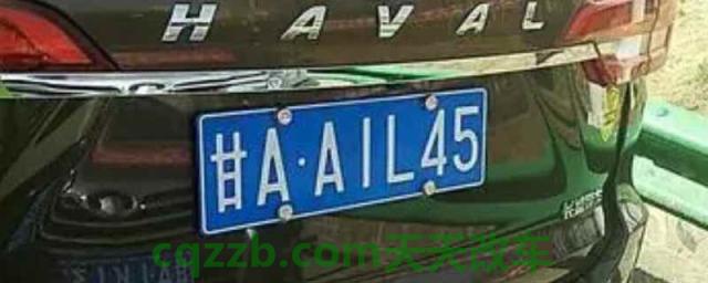 乌gx车牌是什么车牌(车辆号牌使用的注意事项)  第1张