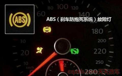 汽车出现abs是什么原因(车辆通电abs灯会亮)  第2张