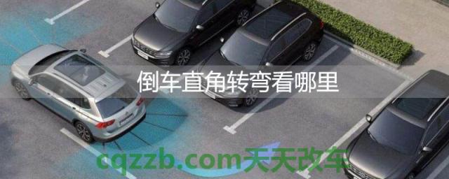 倒车直角转弯看哪里(直角转弯教程)