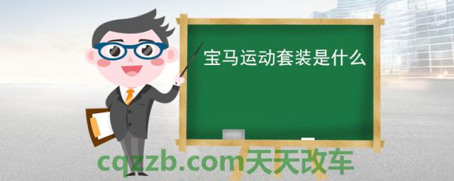 宝马运动套装是什么(宝马车标的含义)