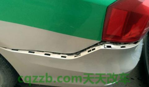 后备箱被撞凹能复原吗(追尾是如何定责)  第2张