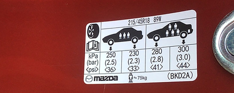 胎压190kpa正常吗(车辆轮胎更换的时间)  第1张