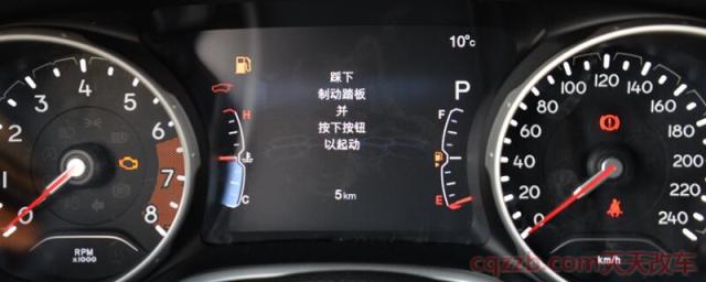 jeep故障灯a加感叹号(jeep油量指示灯)  第1张