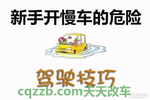 车问答：新手开慢车的危险_什么是新手开慢车的危险