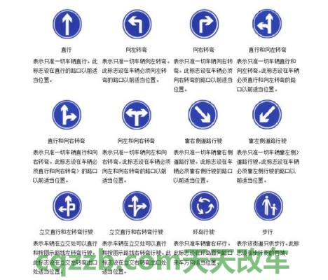 车回答：靠左侧道路行标志_什么是靠左侧道路行标志  第1张