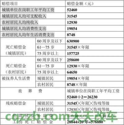 车友：2018年交通事故伙食费赔偿标准_交通业务办理  第3张