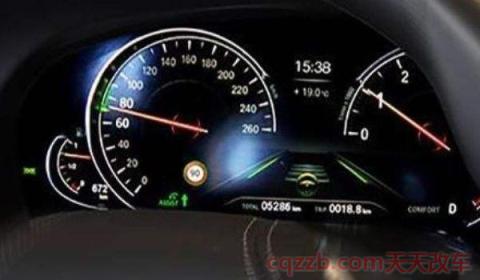 仪表盘不显示当前车速(车辆仪表盘有几种模式)  第3张