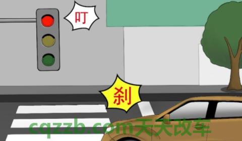 只有一个红灯可以右转吗(机动车辆闯红灯扣分吗)  第3张