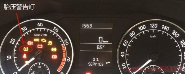 胎压低警告灯亮图标(胎压监测有用吗)  第1张