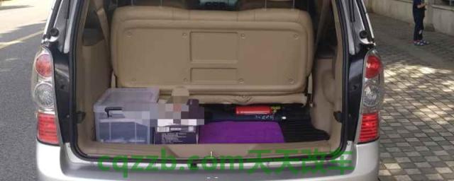 gl8坐7人行李还能放吗(gl8的车身尺寸数据是什么)  第1张