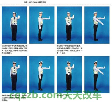 了解：交通警察手势信号_什么是交通警察手势信号  第2张