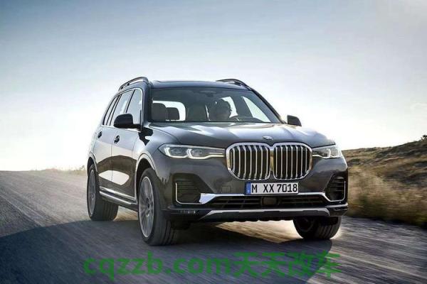 汽车疑问：扁平胎和厚胎的优缺点 扁平化X7 SUV会发生BMW 7系巡回渲染  第1张