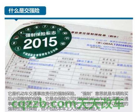 汽车分享：汽车交强险赔偿金额及范围_交通业务办理
