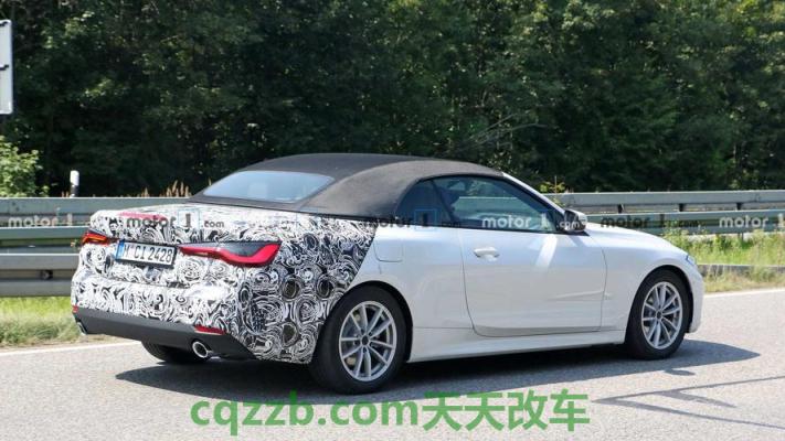 关于汽车：2021年宝马4系敞篷车迎来曙光 2021年宝马3系如果你坚持巴伐利亚规则你就不会错