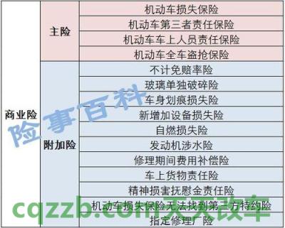 汽车有用：2017年常见机动车保险险种主要有哪些_交通问题  第2张