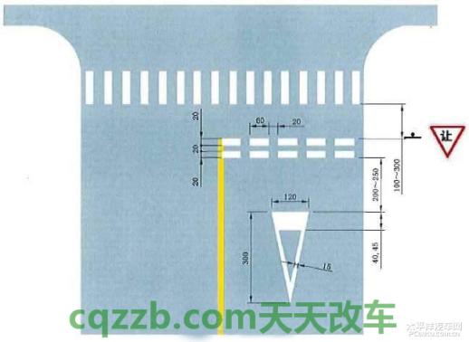 汽车有关：禁止标线_什么是禁止标线  第10张