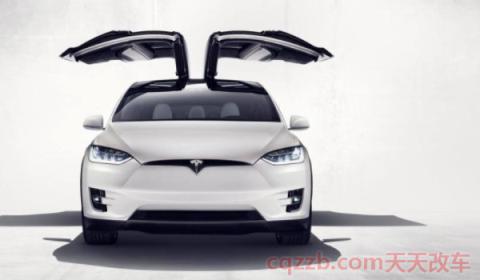 特斯拉后座下车怎么开门(特斯拉ModelX)  第2张